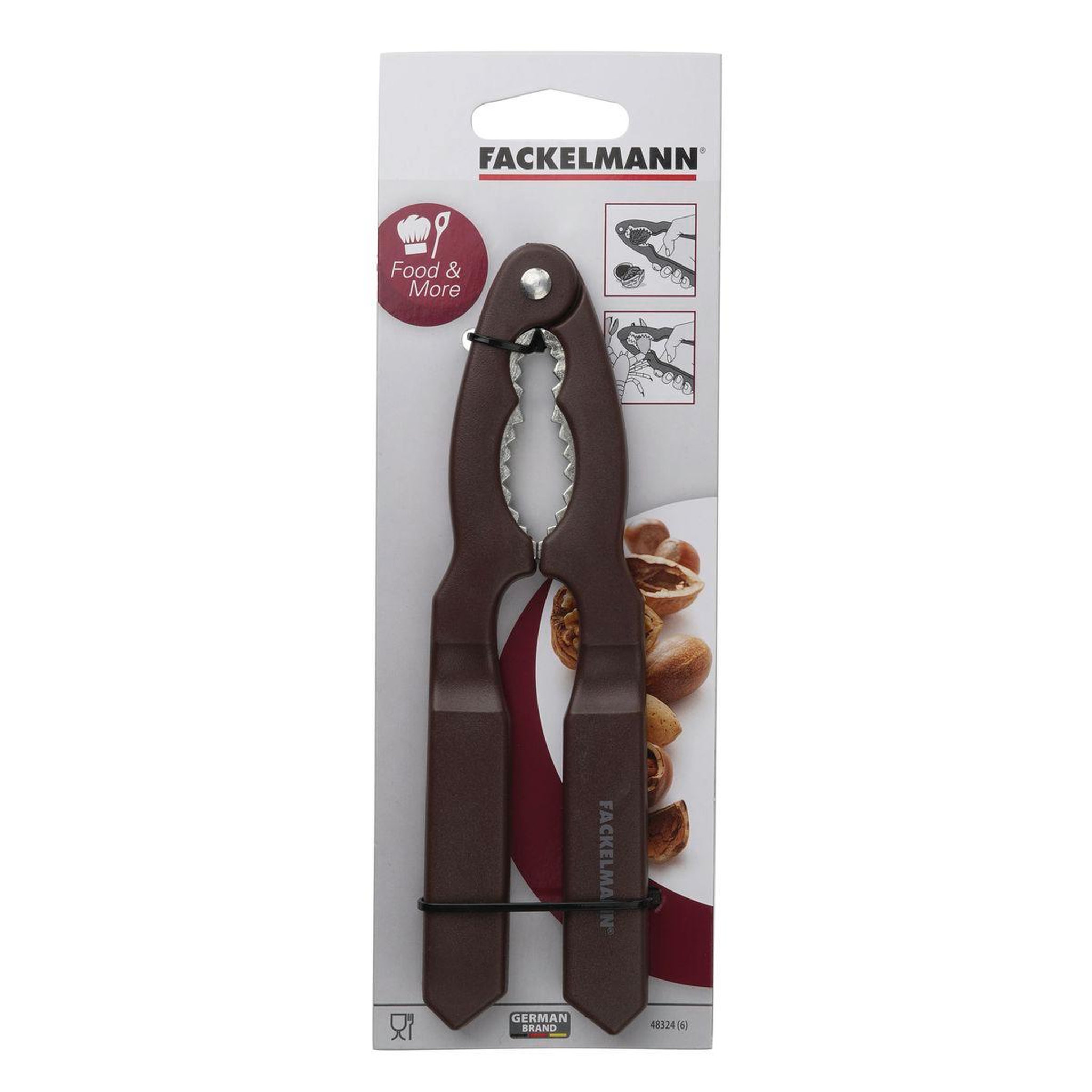 Voir la diapositive 4 : Fackelmann Casse-noix professionnel en aluminium set de 2 outils pour crustacés dimensions 18 x 5 x 1 cm fackelmann basic