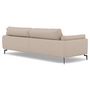 Voir la diapositive 5 : LISA DESIGN Carlos - canapé d'angle droit 4 places ultra moelleux en tissu texturé