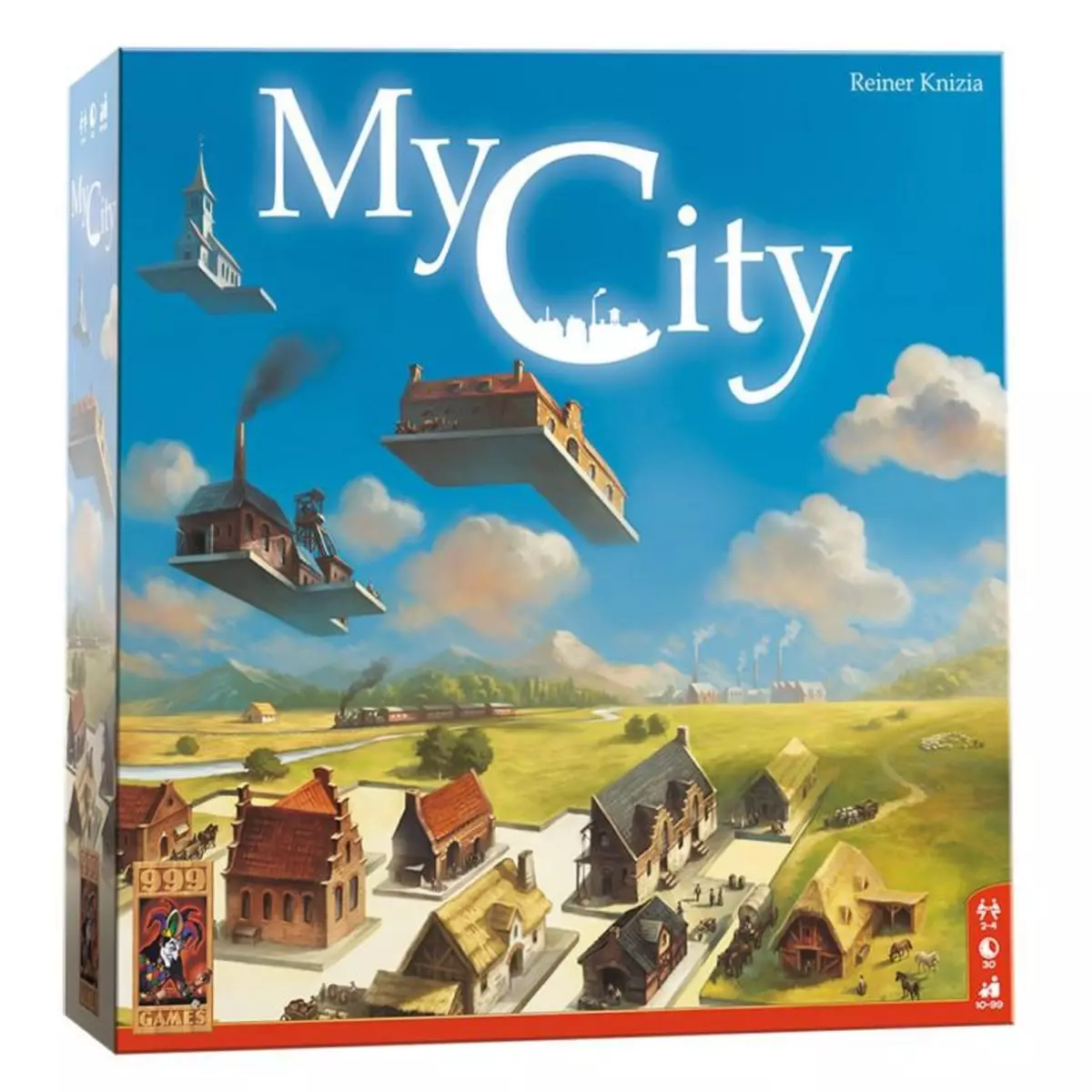 999 GAMES 999Games - My City Board Game 999-MYC01