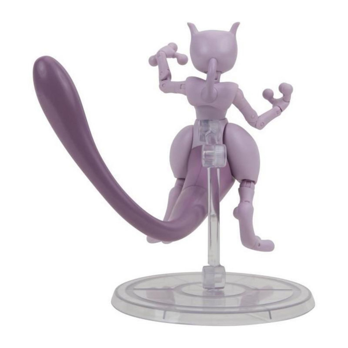 BANDAI Figurine - BANDAI - Pokémon Mewtwo - 12 cm, ultra articulée et tres détaillée