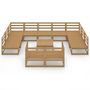 Voir la diapositive 3 : VIDAXL Salon de jardin 12 pcs bois de pin massif