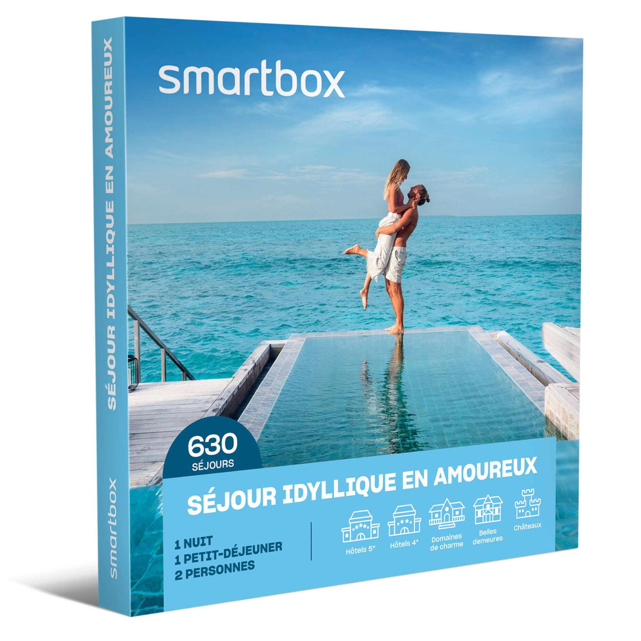 Smartbox Séjour idyllique en amoureux - coffret cadeau séjour