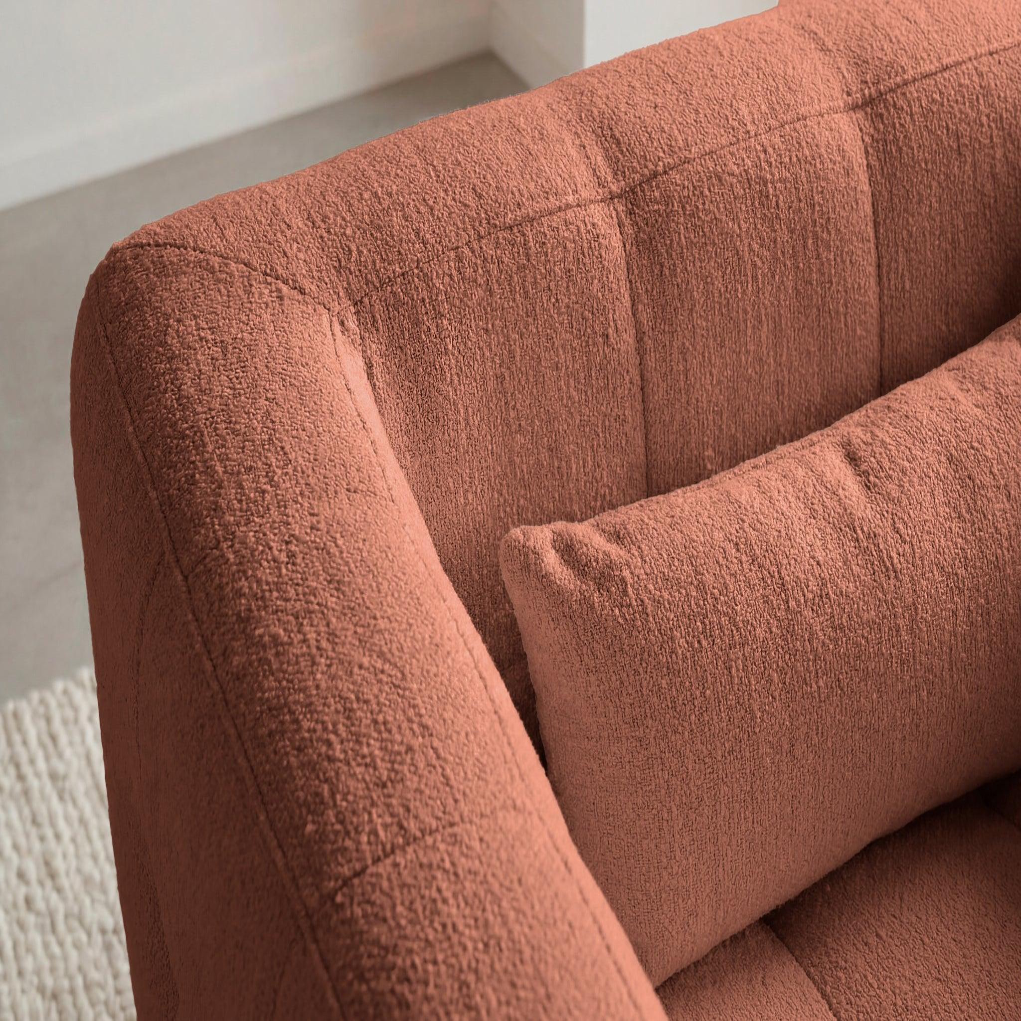 Voir la diapositive 4 : CASANOVA PARIS Arlette - fauteuil en tissu chenille