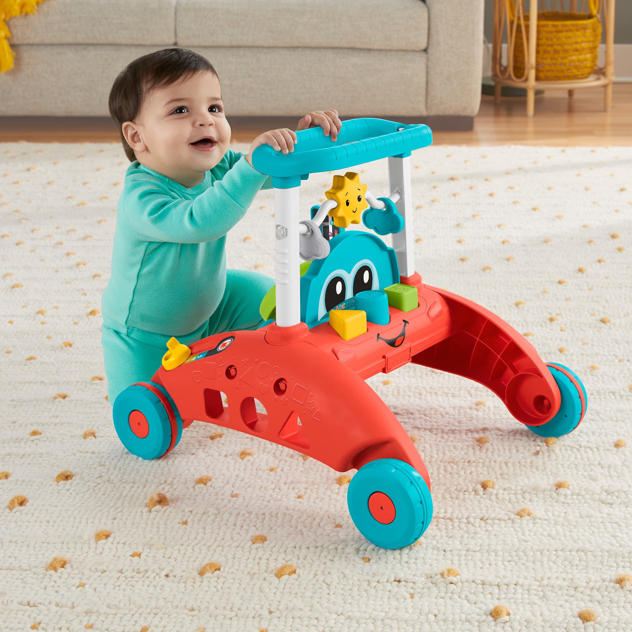 Voir la diapositive 3 : Fisher price Trotteur d'activités évolutif 