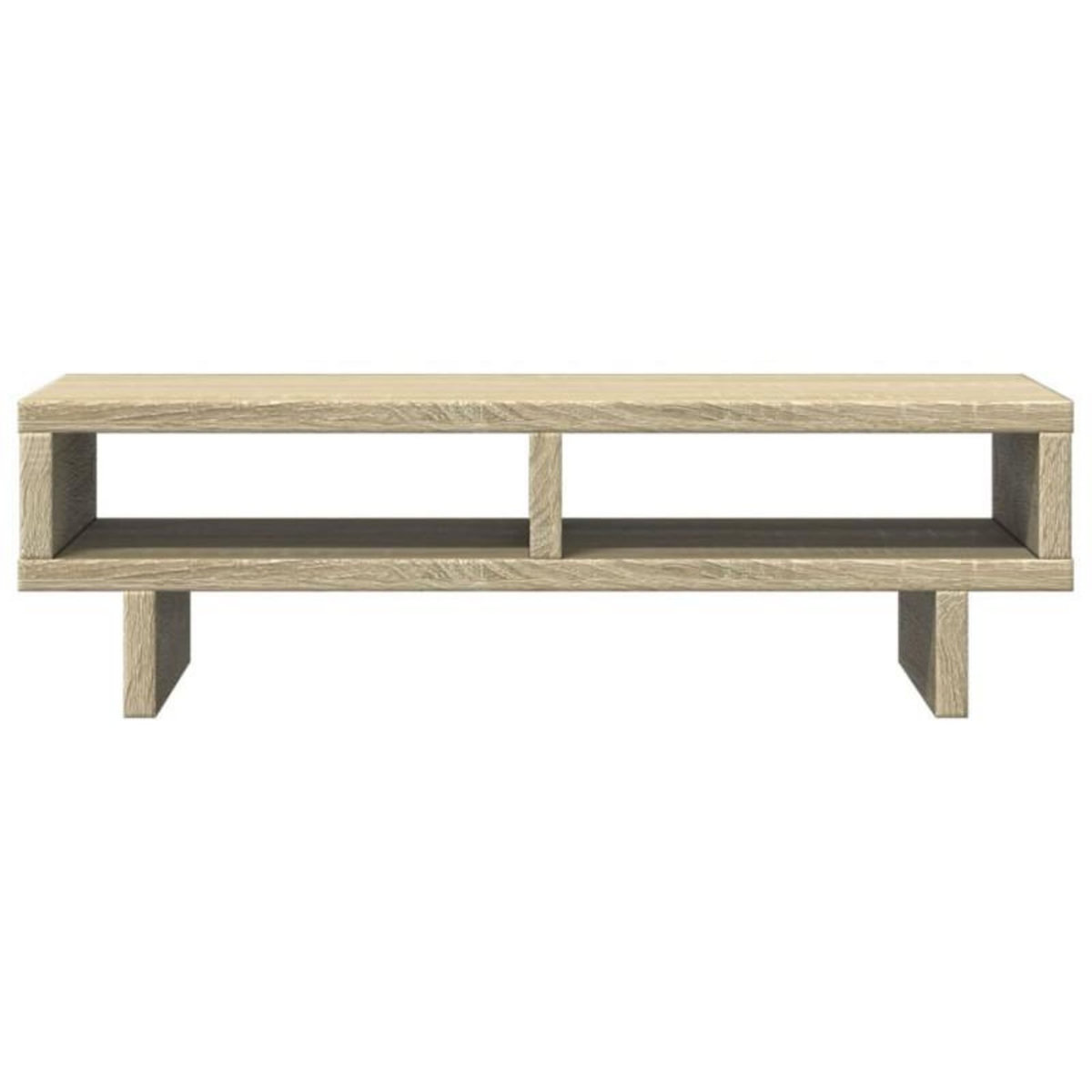 VIDAXL Support de moniteur chêne sonoma 50x27x15 cm bois d ingénierie