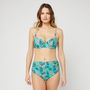 Voir la diapositive 3 : INEXTENSO Haut de maillot de bain Vert turquoise femme