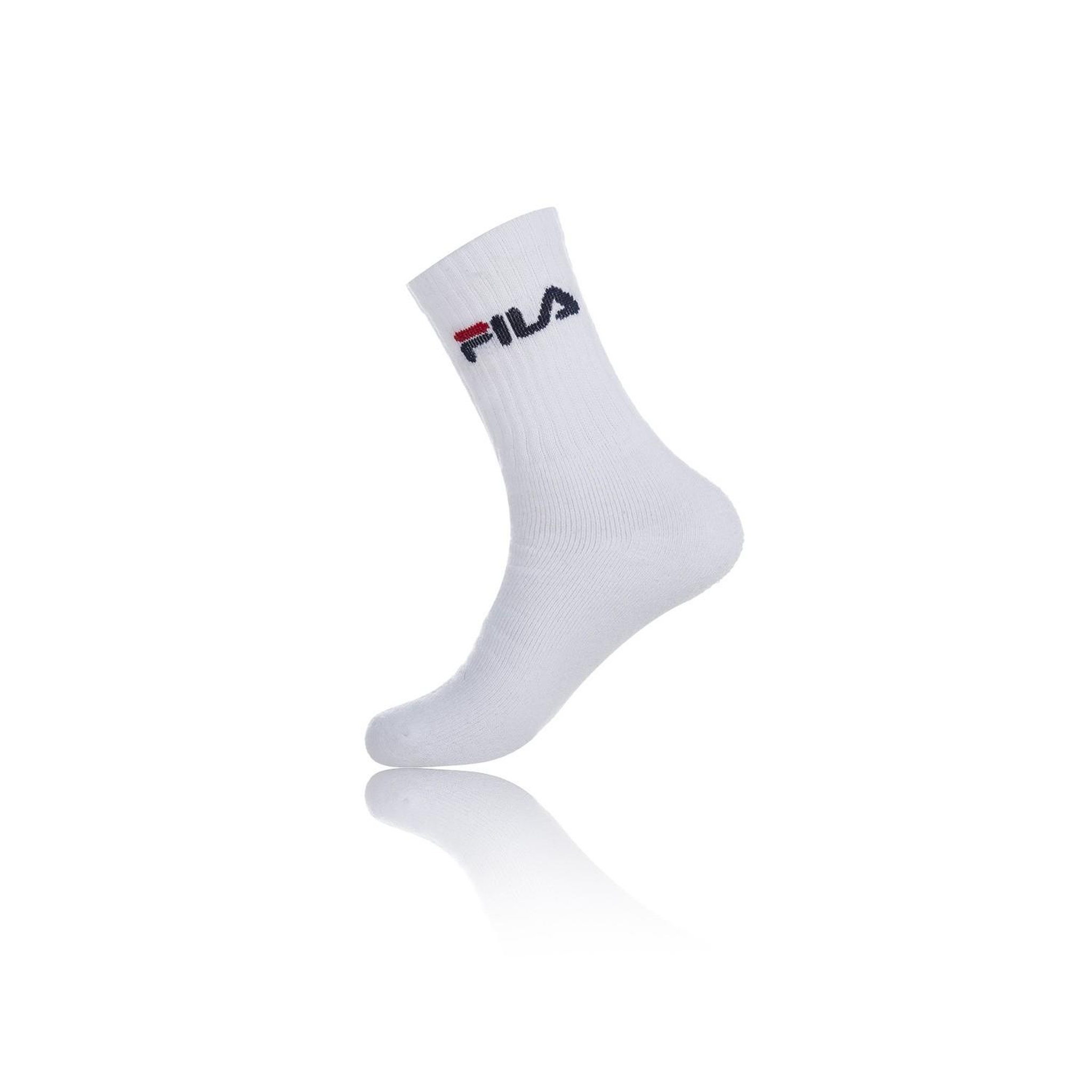 Voir la diapositive 3 : FILA Lot de 3 paires de chaussettes tennis