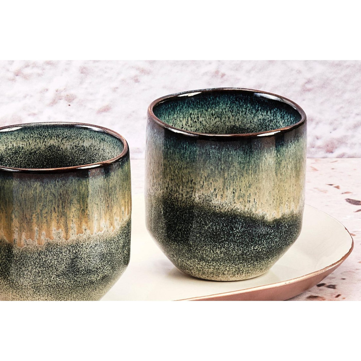 BJORN Tasse GENESIS 15cl - 6 pièces - Terre