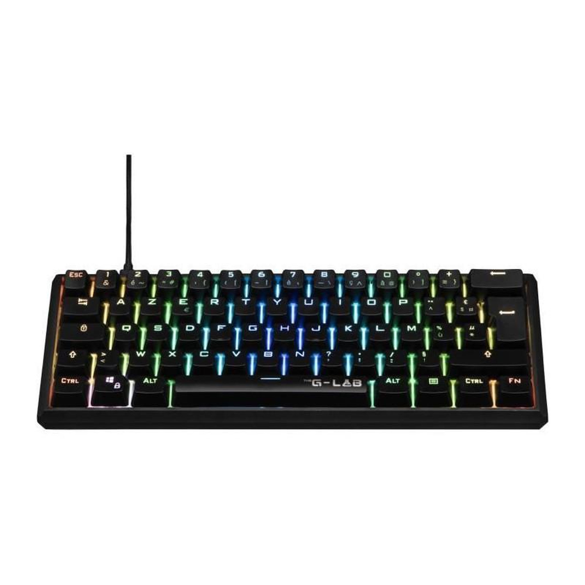 Voir la diapositive 6 : THE G-LAB Clavier Gaming mécanique - THE G-LAB - KEYZ THALLIUM - Rouge