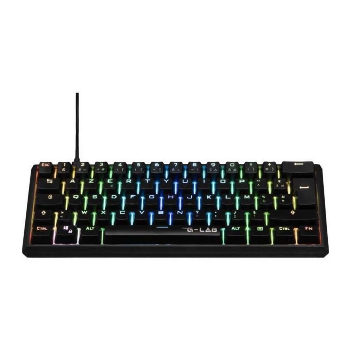 THE G-LAB Clavier Gaming mécanique - THE G-LAB - KEYZ THALLIUM - Rouge