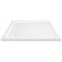 Voir la diapositive 5 : VIDAXL Receveur de douche carre ABS Blanc 80x80 cm