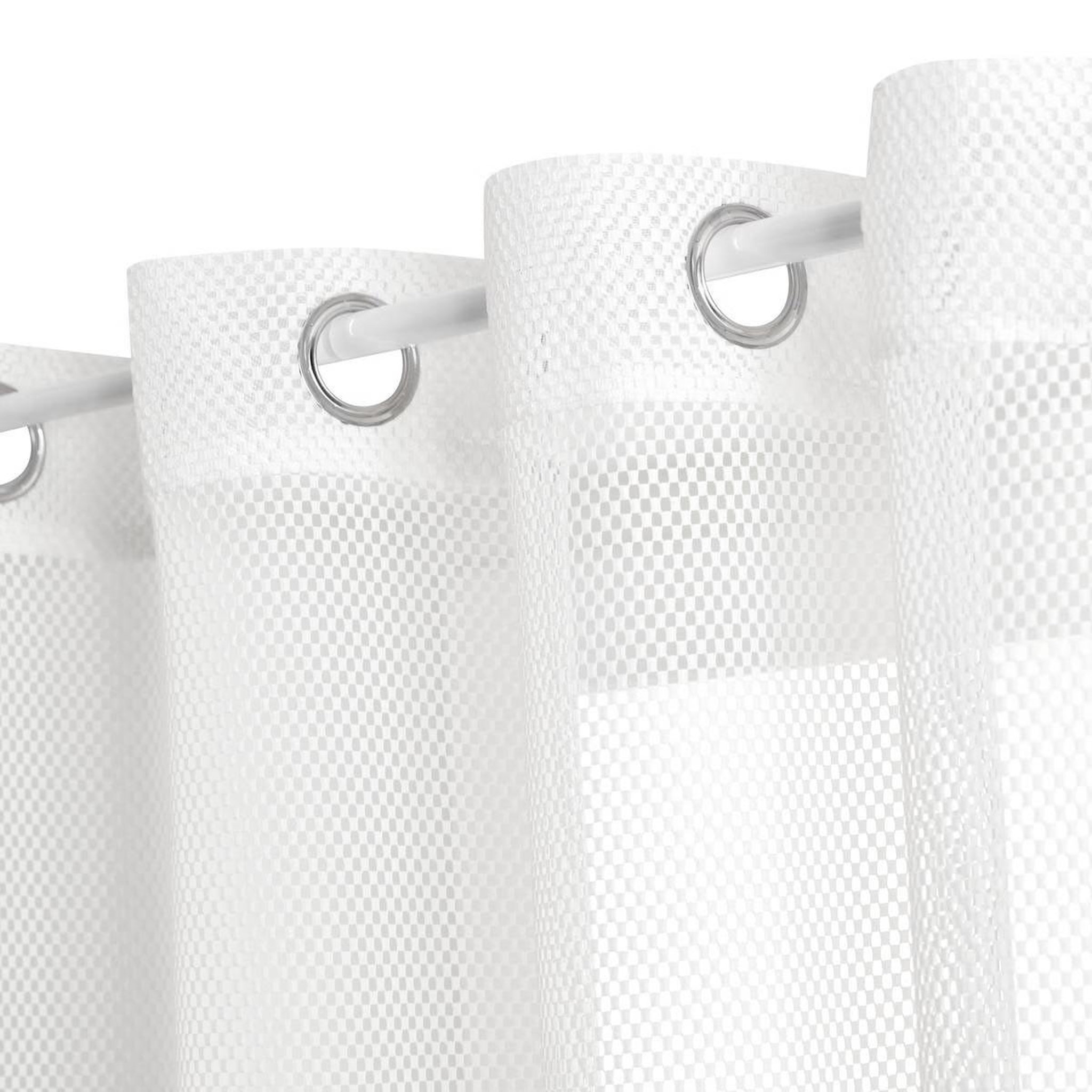 Voir la diapositive 2 : ATMOSPHERA Rideau voilage  zina  140x240cm blanc