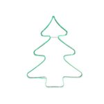 CENTRALE BRICO Arbre lumineux électrique vert intérieur / extérieur