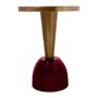 Voir la diapositive 1 : Paris Prix Table d'Appoint Design  Salys  56cm Vieux Rose & Prune