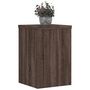 Voir la diapositive 3 : VIDAXL Supports pour plantes 2 pcs chene marron bois d'ingenierie