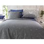 Voir la diapositive 2 : Home collection Parure housse de couette 100% coton 57fils uni