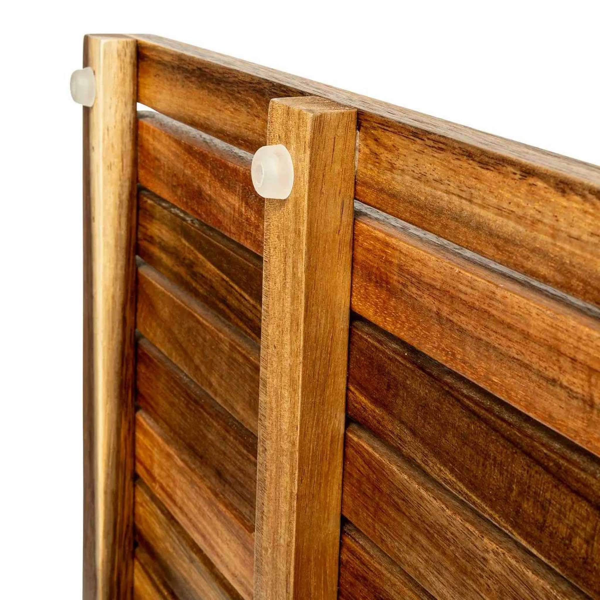 Voir la diapositive 2 : FIVE Caillebotis en Bois  Acacia  36x53cm Marron