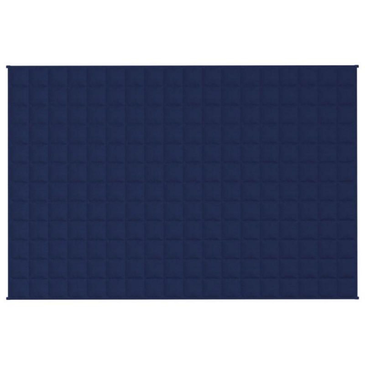 VIDAXL Couverture lestée Bleu 120x180 cm 5 kg Tissu