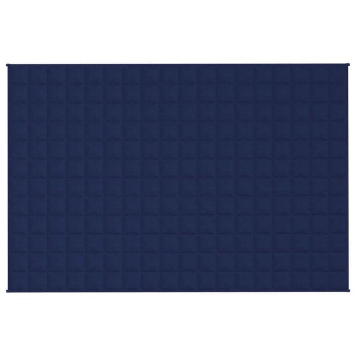 VIDAXL Couverture lestée Bleu 120x180 cm 5 kg Tissu