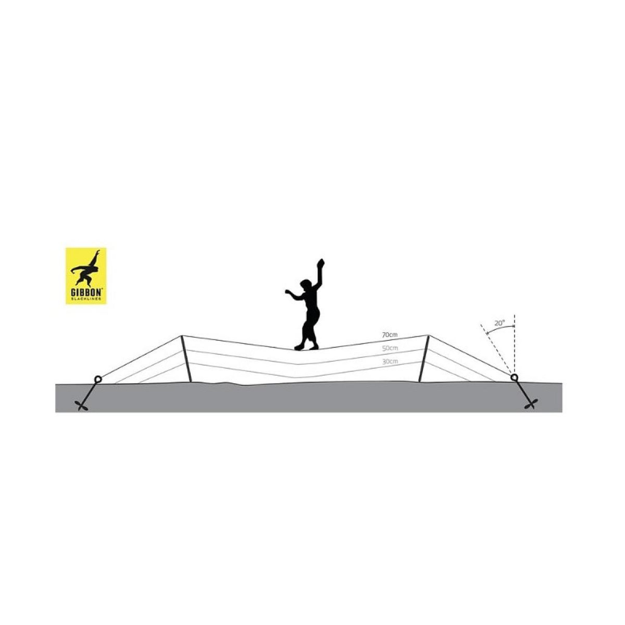Voir la diapositive 2 : GIBBON Ground screw - piquet d'accroche -  - 70cm