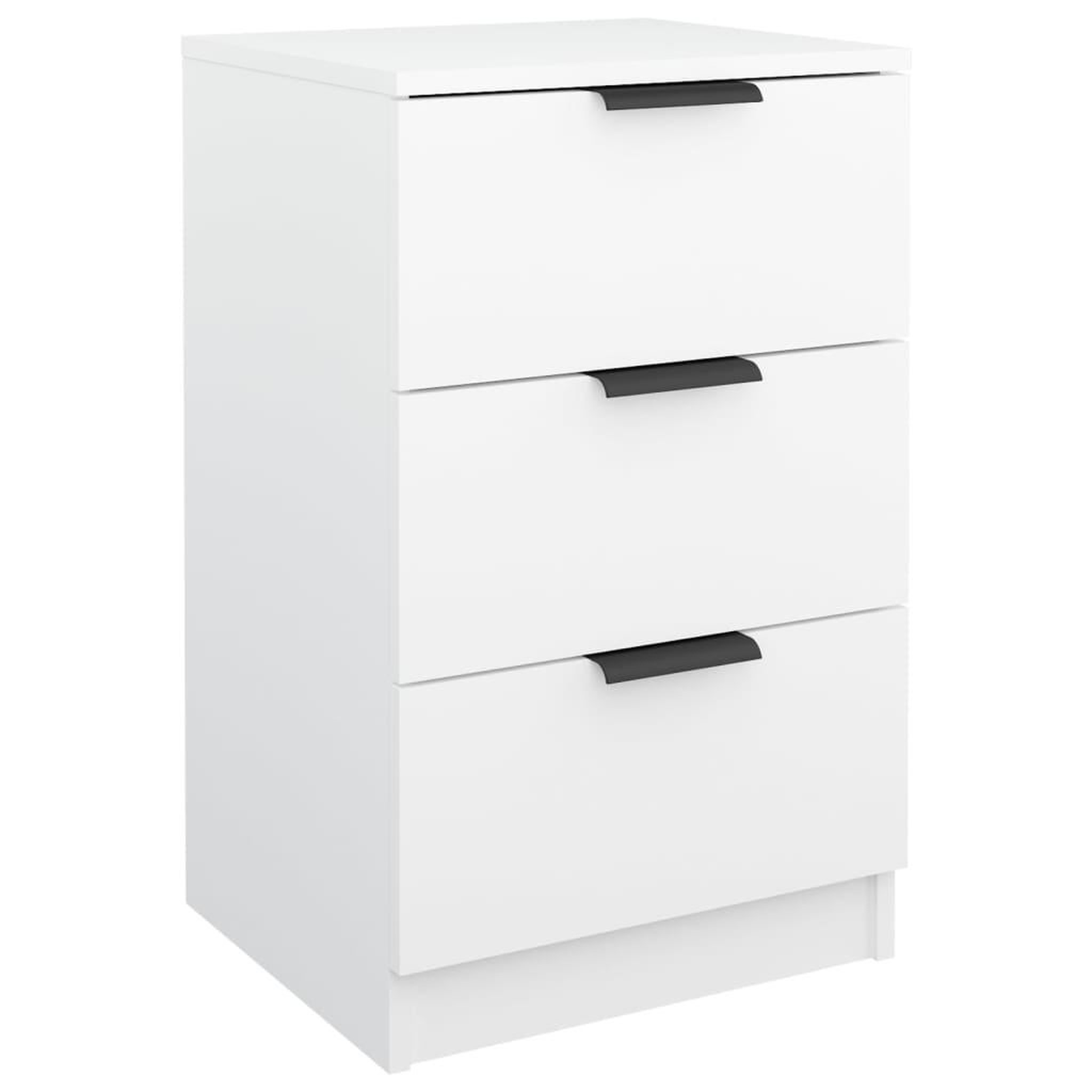 Voir la diapositive 2 : VIDAXL Table de chevet Blanc 40x36x65 cm
