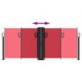 Voir la diapositive 5 : VIDAXL Auvent lateral retractable rouge 100x1000 cm