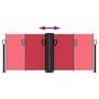 Voir la diapositive 5 : VIDAXL Auvent lateral retractable rouge 100x1000 cm