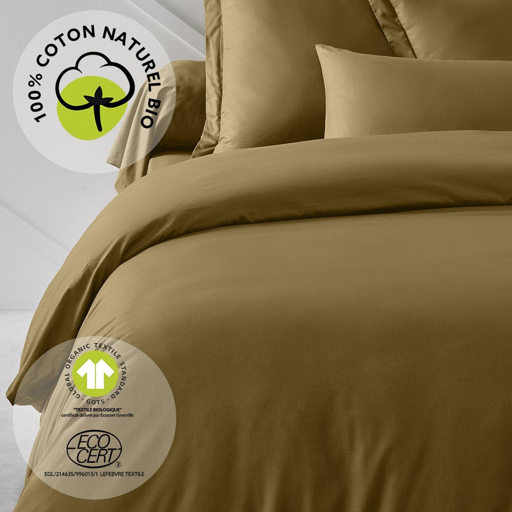 Voir la diapositive 2 : Today Housse de couette 2 places - 100% coton BIO