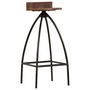 Voir la diapositive 4 : VIDAXL Tabourets de bar lot de 2 bois de recuperation massif