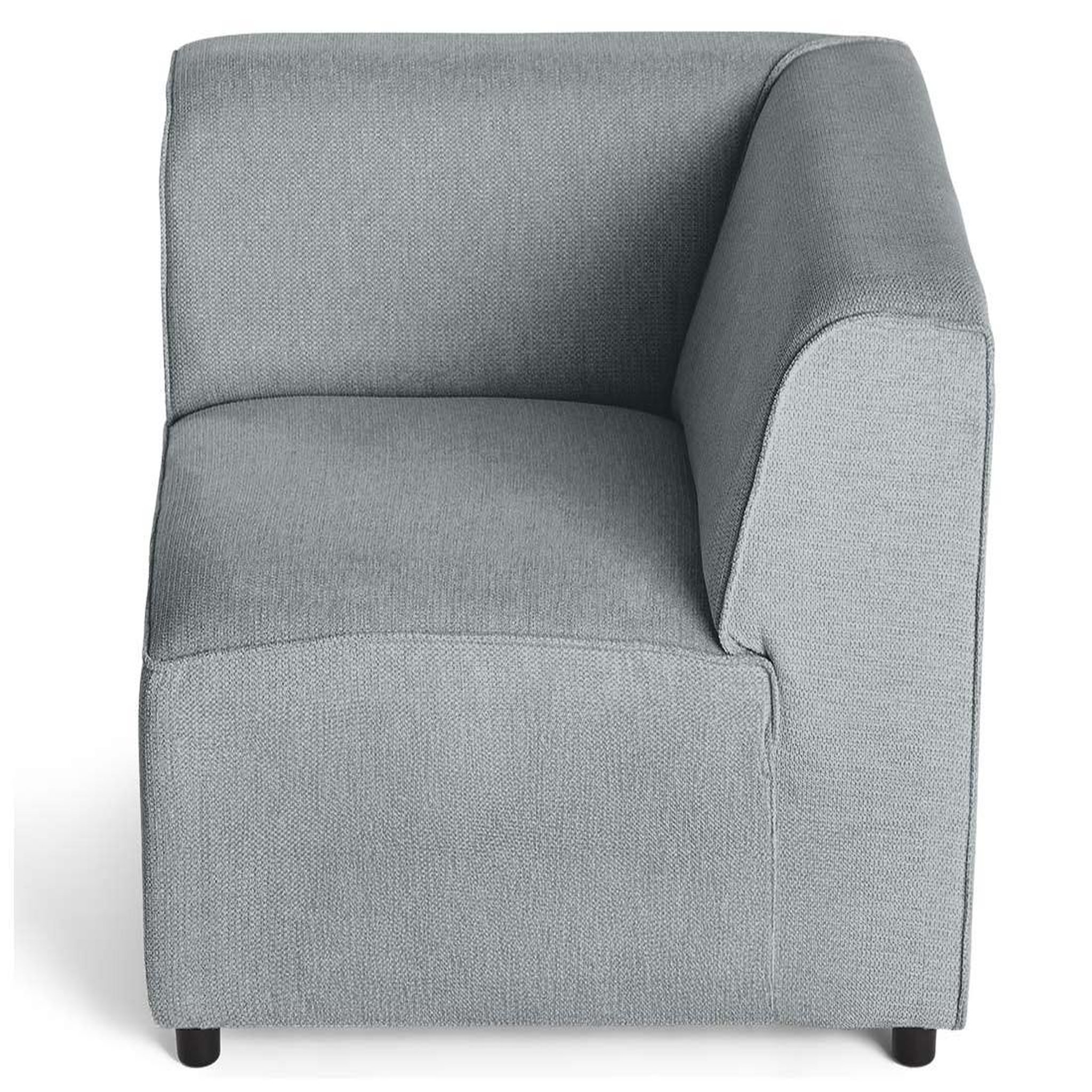 Voir la diapositive 3 : LISA DESIGN Suaro - module d'angle réversible en tissu texturé