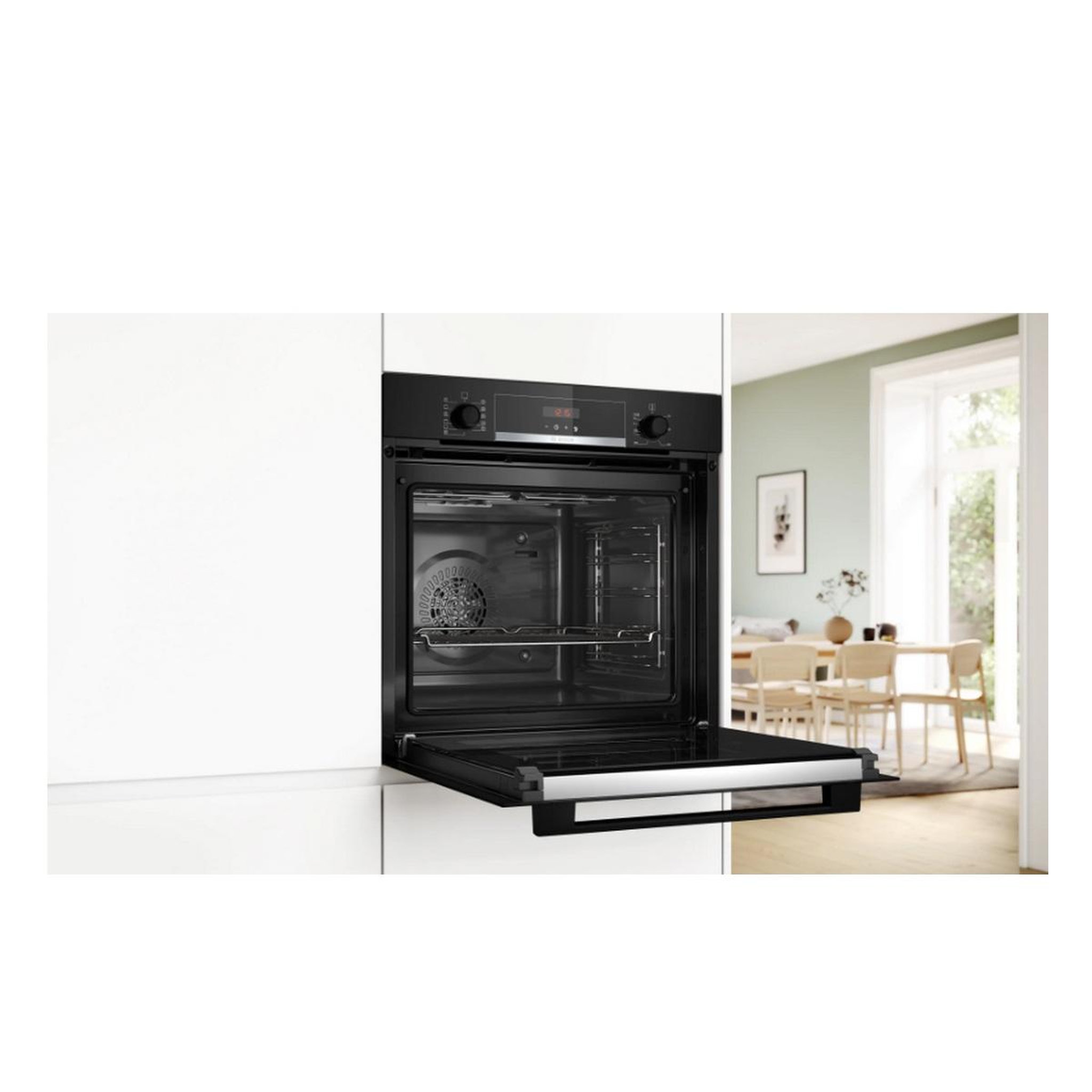 Voir la diapositive 4 : BOSCH Four intégrable 71l 60cm noir - hba574bb3