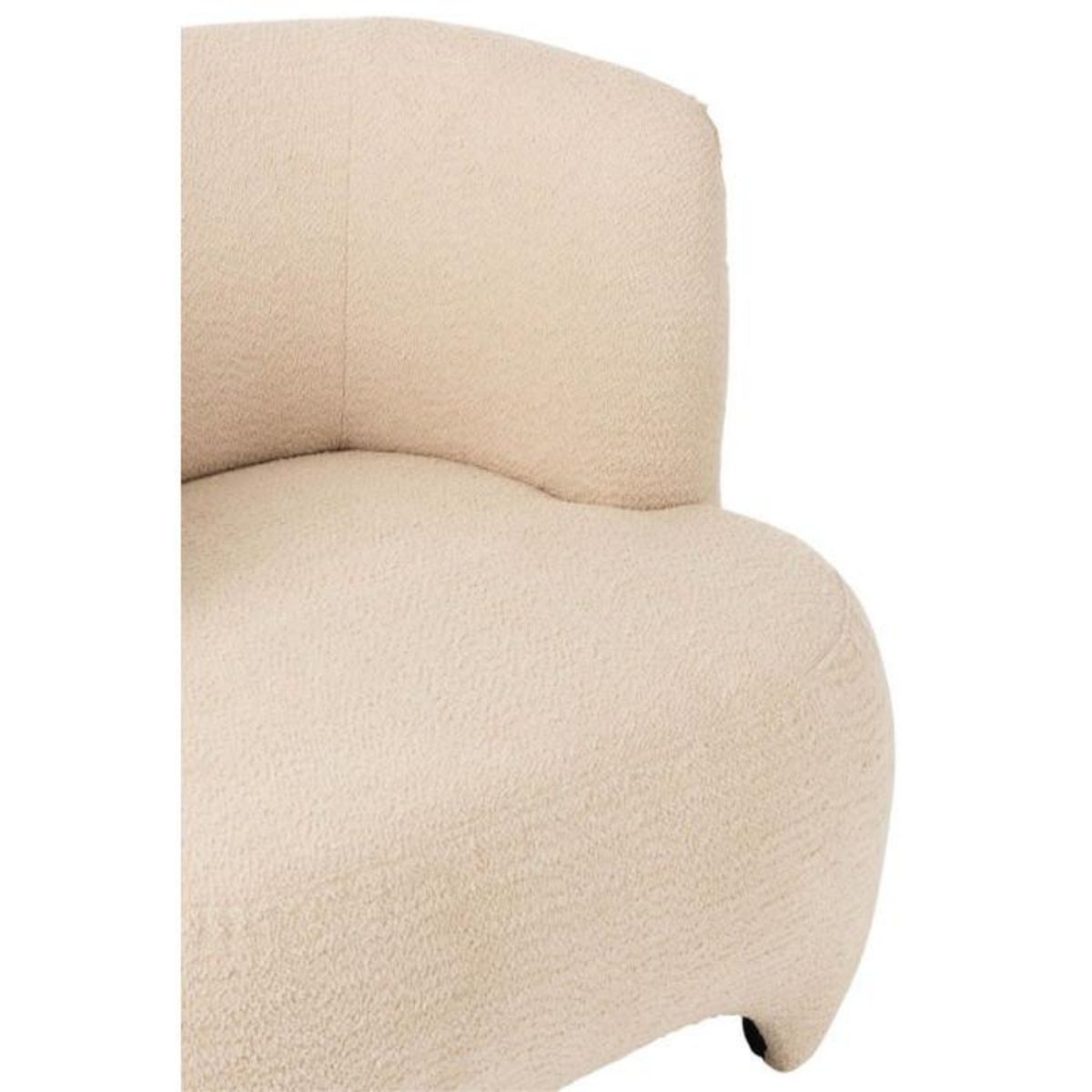 Paris Prix Fauteuil Design Tricoté  Erwin  80cm Blanc