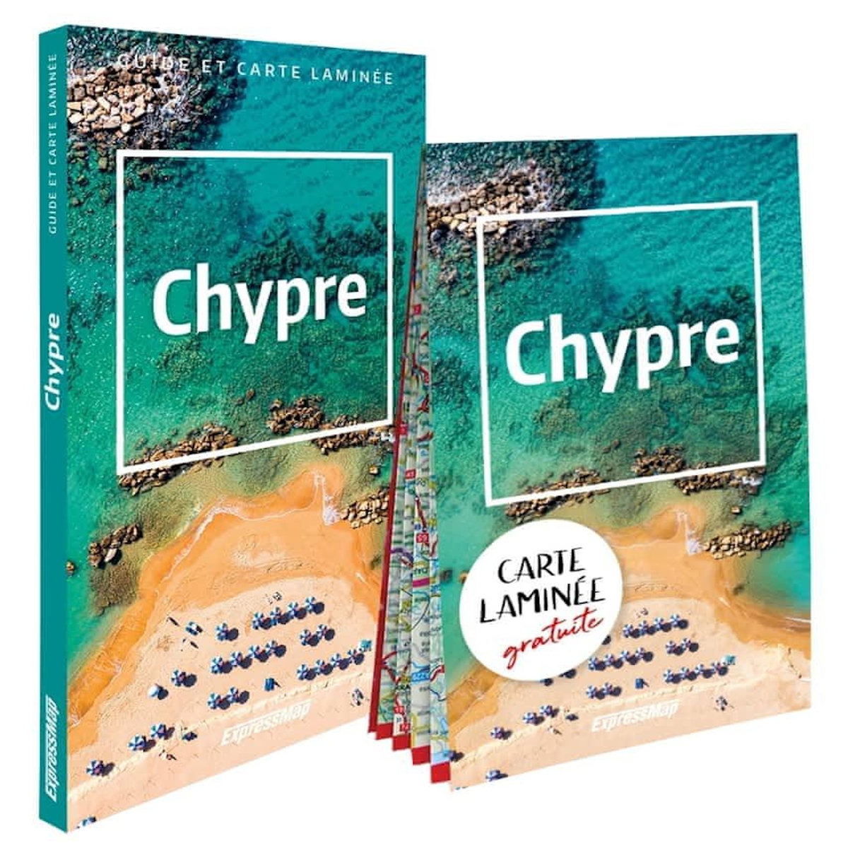 CHYPRE. AVEC 1 CARTE LAMINEE 1/210 000, EDITION 2026, Jablonski Piotr