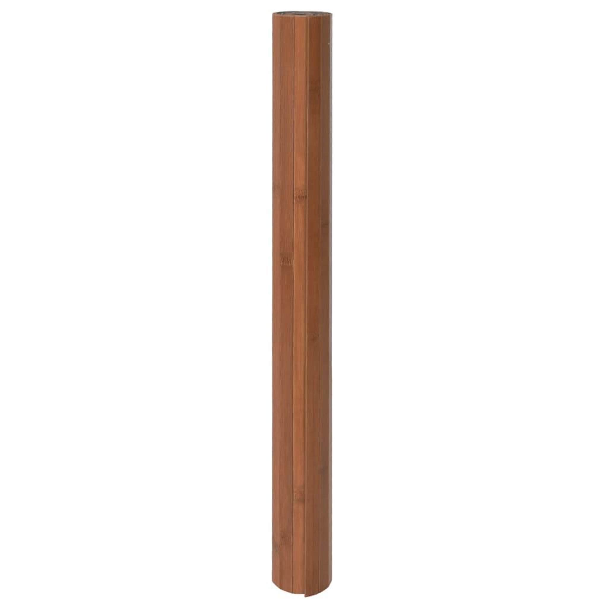 Voir la diapositive 3 : VIDAXL Tapis rectangulaire marron 70x500 cm bambou