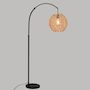 Voir la diapositive 2 : ATMOSPHERA Lampadaire Arc Design  Raahe  180cm Noir
