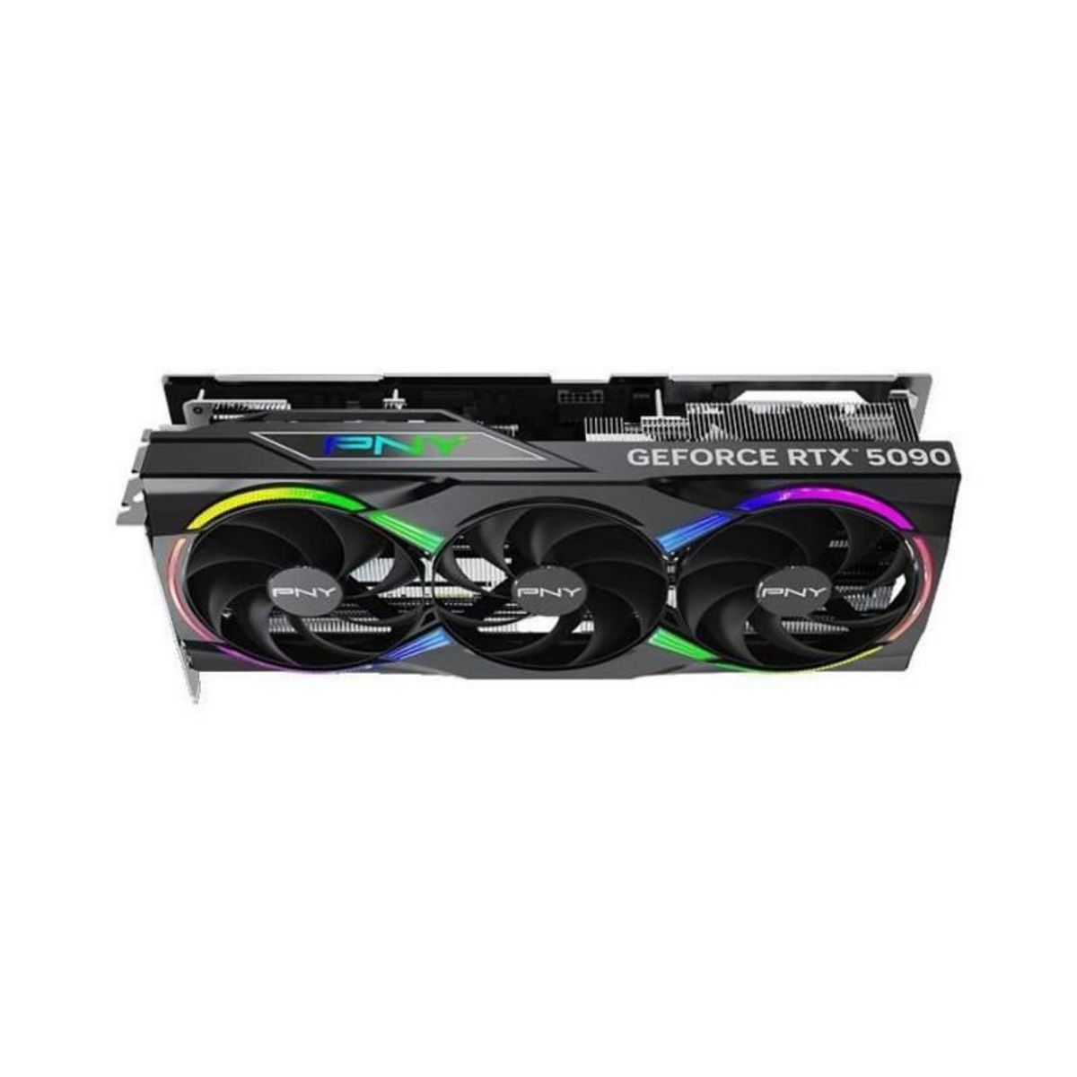 PNY Carte graphique - PNY - GeForce RTX 5090 - 32 Go - ARGB - Overclockée - Triple ventilateur (VCG509032TFXXPB1-O)