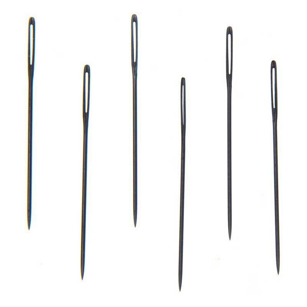 RICO DESIGN 6 aiguilles à broder pointues n°24