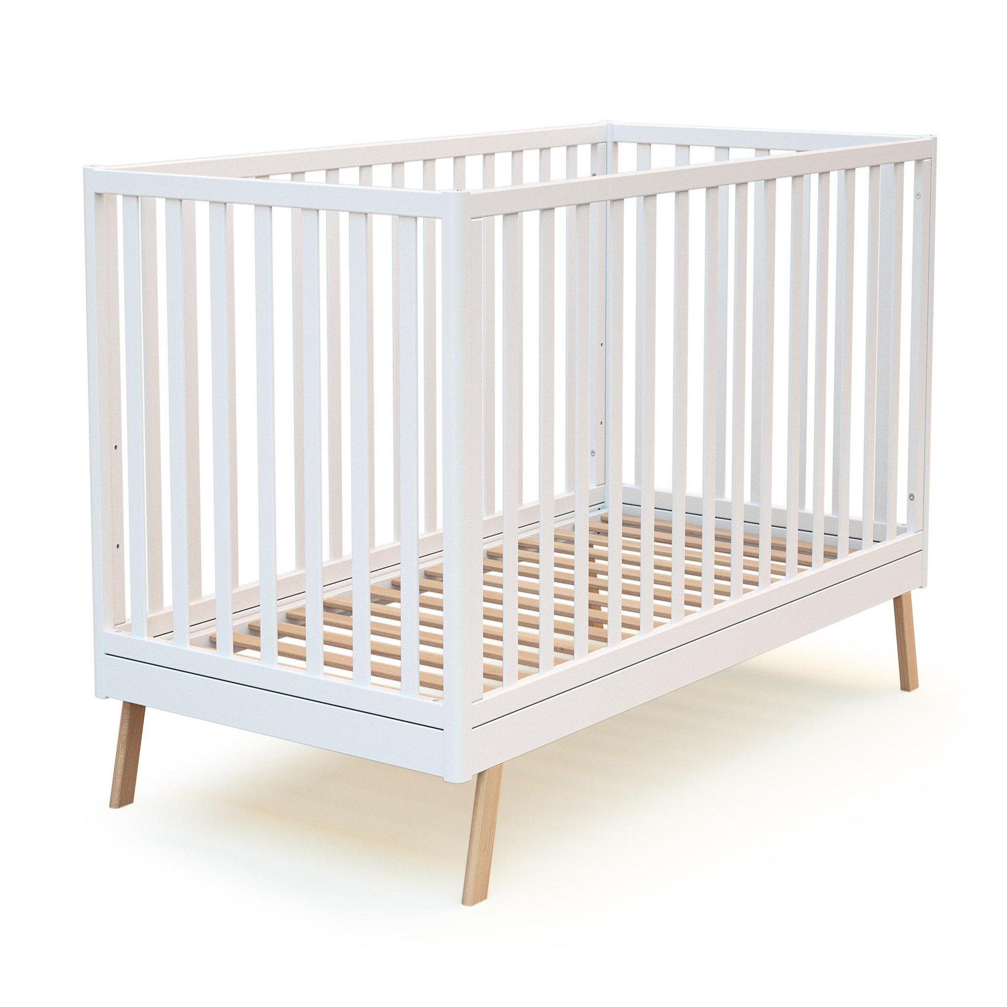 Voir la diapositive 5 : AT4 Lit bébé évolutif KASA en bois