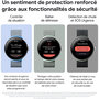 Voir la diapositive 4 : GOOGLE Montre connectée Pixel Watch 2 Noir Mat/Bracelet Noir 4G