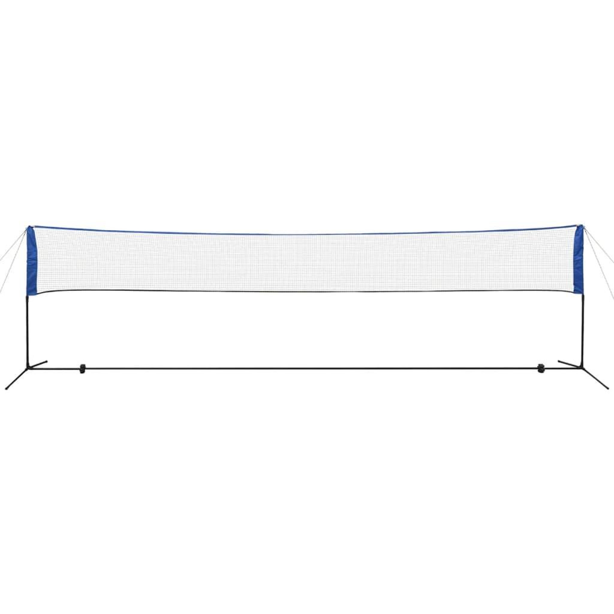 Voir la diapositive 2 : VIDAXL Filet de badminton avec volants 600 x 155 cm