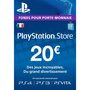 Carte Playstation Store 20&euro;