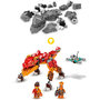 Voir la diapositive 5 : LEGO Ninjago 71762 - Le dragon de feu de Kaï - Évolution, Jouet pour Enfants +6 Ans, Set avec Figurines Guerriers Serpents avec bannière de mission à collectionner