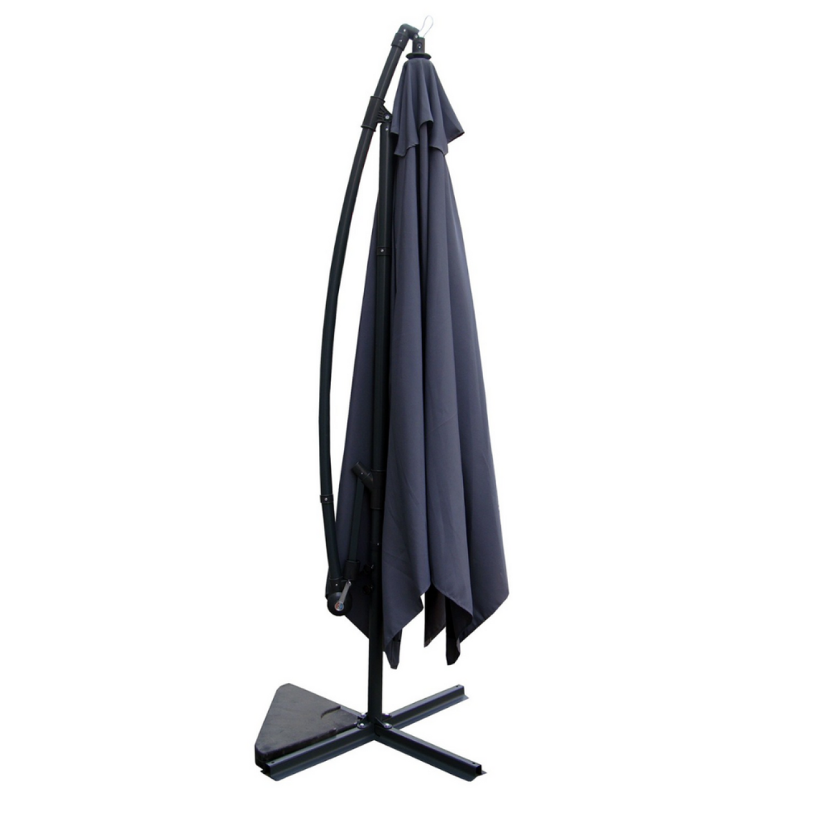 CONCEPT USINE Parasol carré 3x3m gris SOLENZARA