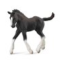 Figurines Collecta Figurine Cheval : Poulain Shire Horse noir