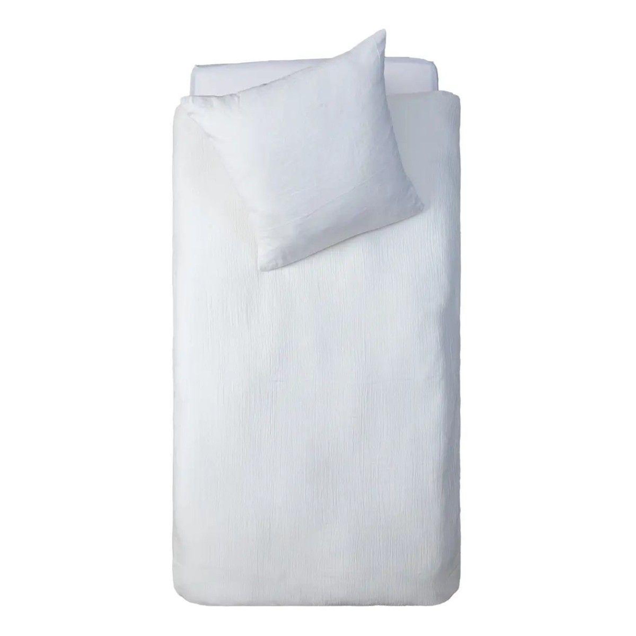 Voir la diapositive 2 : Atmosphera Kids Parure de Lit 2 Pièces  Lili  140x200cm Blanc