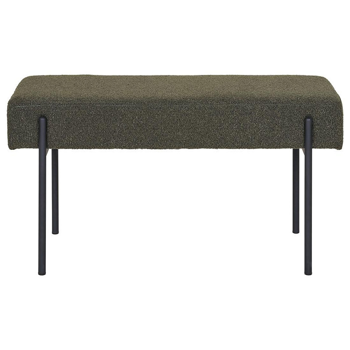 LISA DESIGN Romeo - banc - tissu bouclette - 100 cm