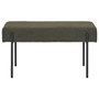 Voir la diapositive 1 : LISA DESIGN Romeo - banc - tissu bouclette - 100 cm