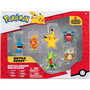 Voir la diapositive 3 : BANDAI Pack de 6 figurines Pokémon Collection n°4