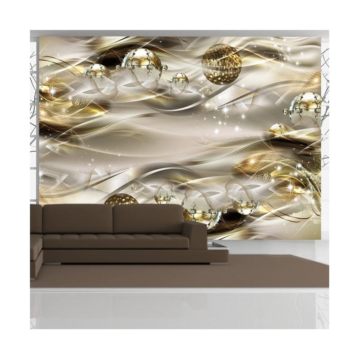Paris Prix Papier Peint  Golden Nebula