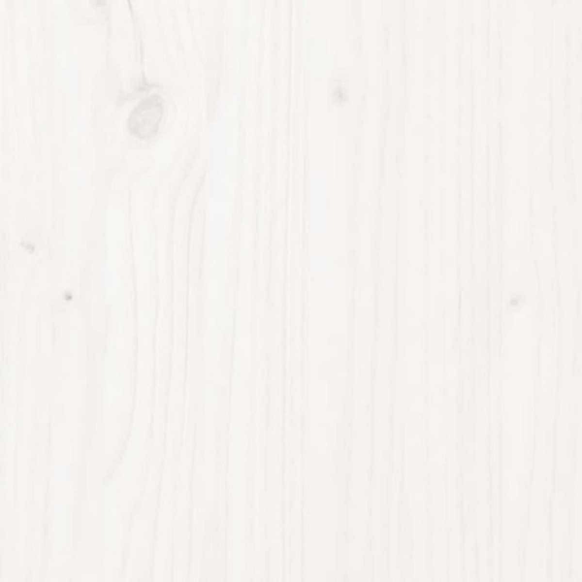 VIDAXL Tete de lit Blanc 165,5x4x100 cm Bois massif de pin